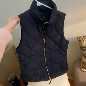 J. Crew quilted puffer vest